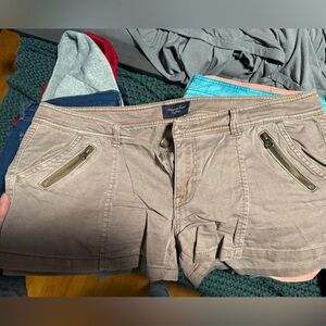 American Eagle Outfitters Khaki Women's Shorts